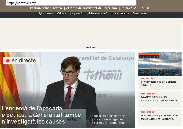 Apagada elèctrica massiva 28A (2025)